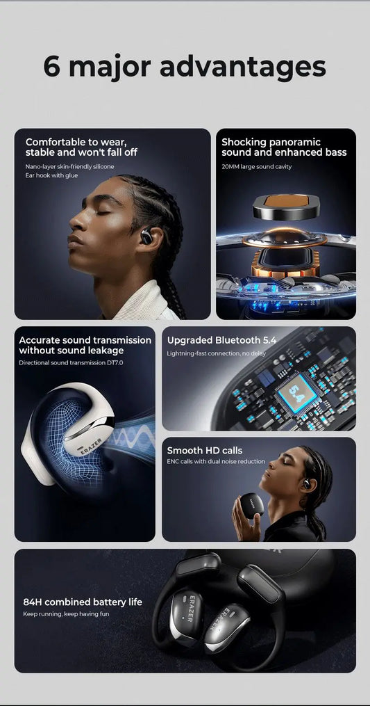 ERAZER X9 Wireless Bluetooth 5.4 Earphones